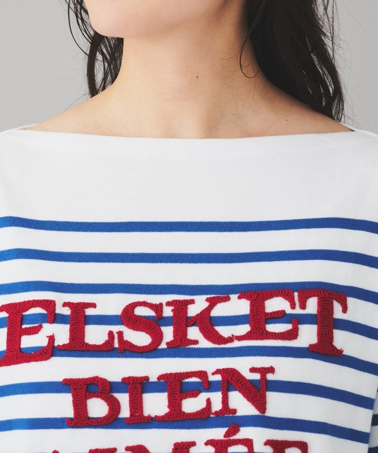 アンタイトル(UNTITLED)の【BLANC basque】バスクボーダー×刺繍プルオーバー15