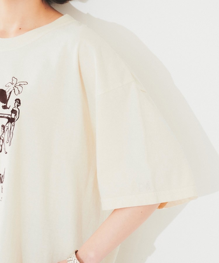 アンタイトル(UNTITLED)の【PARROTT CANVAS】POOLSIDE S／S TSHIRT14