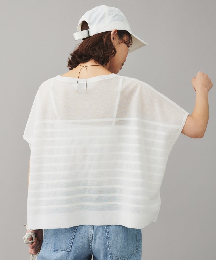 アンタイトル(UNTITLED)の【TRADITIONAL WEATHERWEAR】LYNE KNIT SHEERプルオーバー3