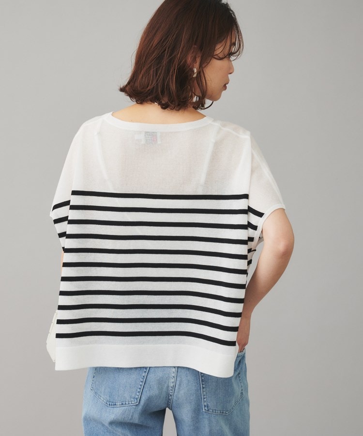 アンタイトル(UNTITLED)の【TRADITIONAL WEATHERWEAR】LYNE KNIT SHEERプルオーバー7