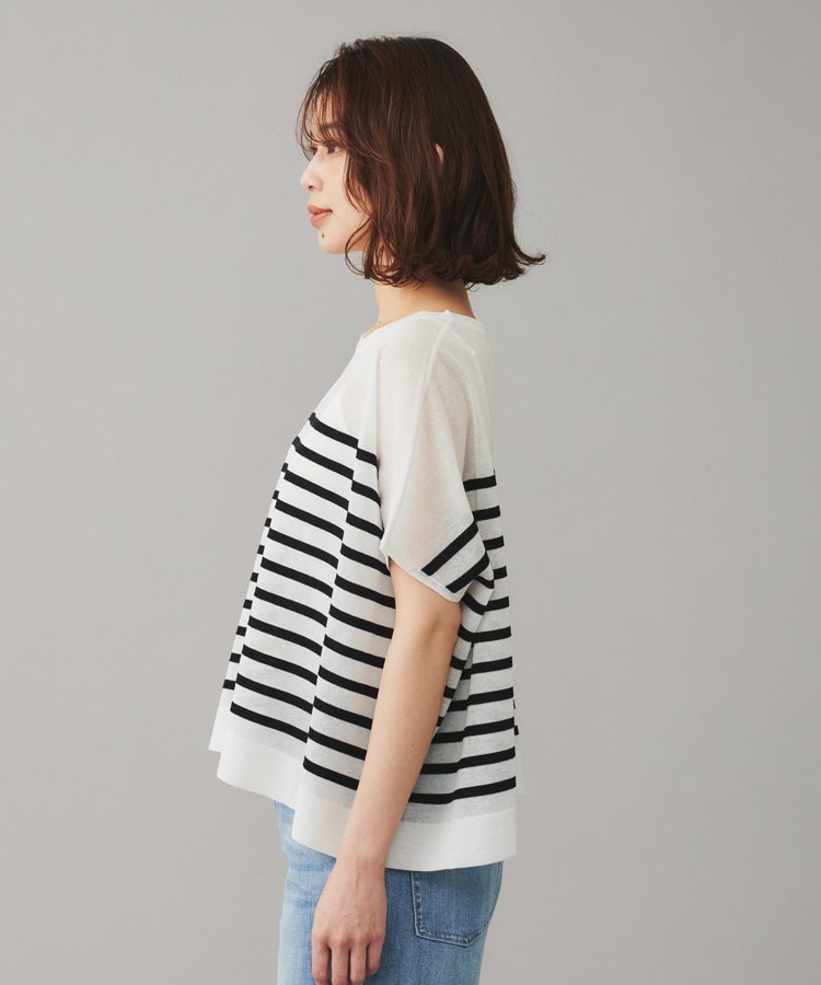 アンタイトル(UNTITLED)の【TRADITIONAL WEATHERWEAR】LYNE KNIT SHEERプルオーバー11