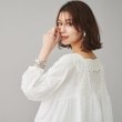 アンタイトル(UNTITLED)の【Liyoca】コットンロール バテレンレースブラウス2