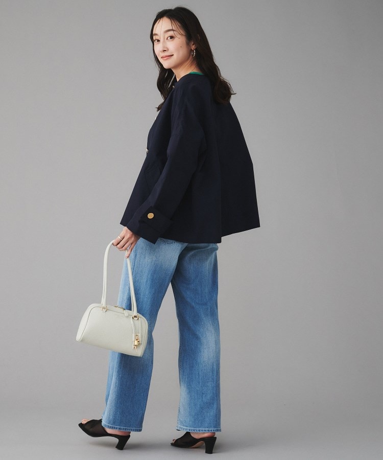 アンタイトル(UNTITLED)の【 TRADITIONAL WEATHERWEAR】MALTON ノーカラー ショートコート8
