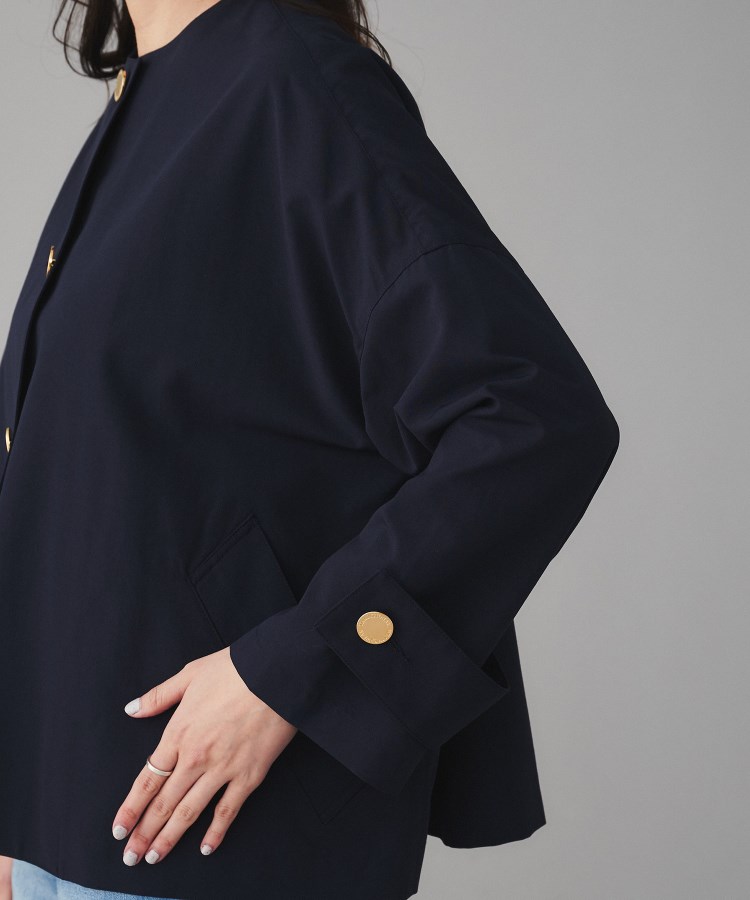 アンタイトル(UNTITLED)の【 TRADITIONAL WEATHERWEAR】MALTON ノーカラー ショートコート14
