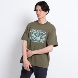 タケオキクチ(TAKEO KIKUCHI)の【WEB限定】カレッジロゴ プリント ビッグTシャツ Ｔシャツ