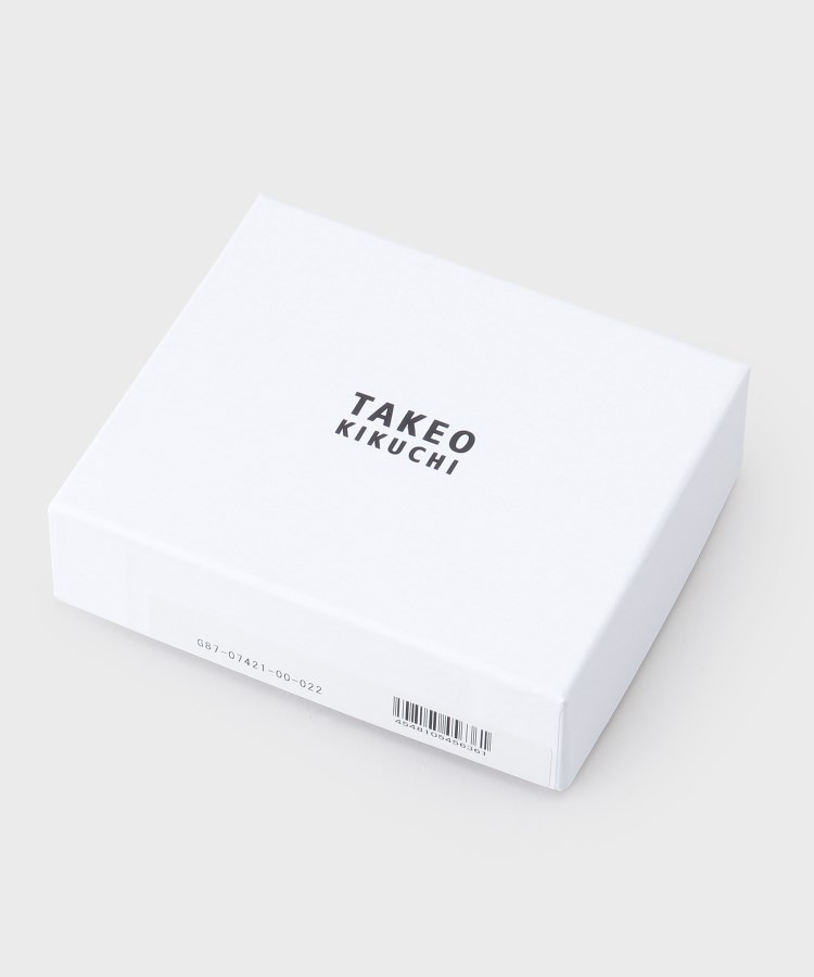 タケオキクチ(TAKEO KIKUCHI)のリップル Wステッチ 2つ折り財布8