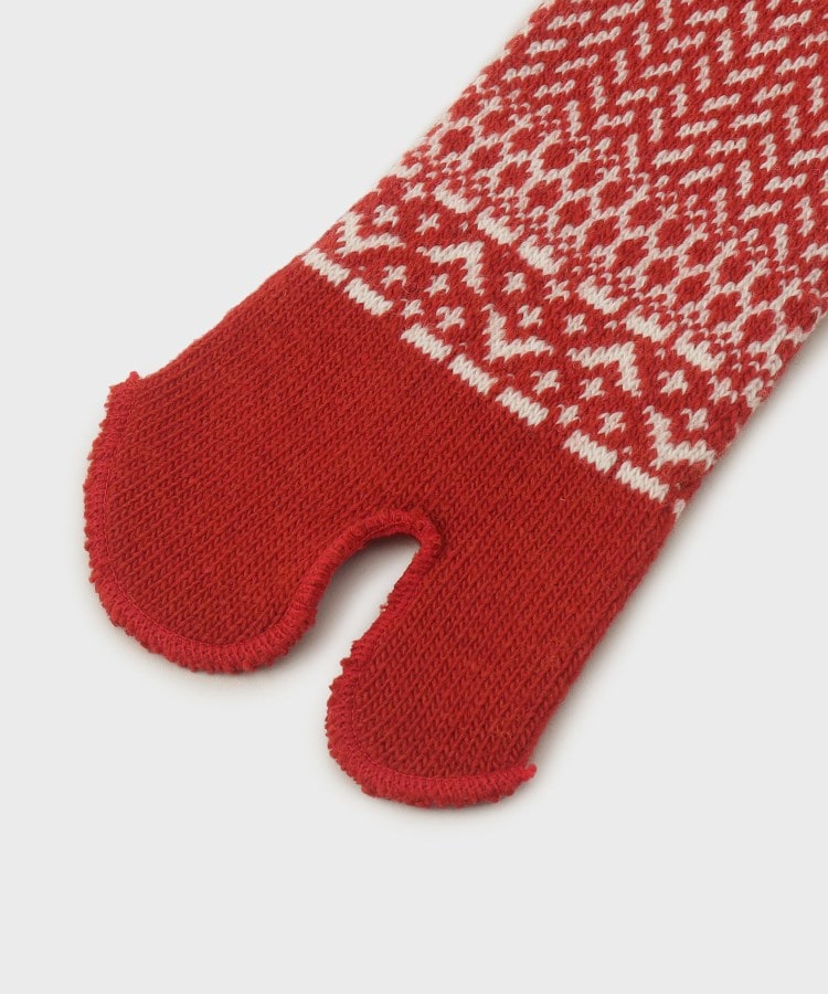 タケオキクチ(TAKEO KIKUCHI)の【NAPRON】 JACQUARD TABI SOX2