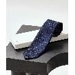 タケオキクチ(TAKEO KIKUCHI)の【MADE IN JAPAN】京都西陣織 ネクタイ 刺し子チェック・ネイビー(294)
