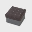 タケオキクチ(TAKEO KIKUCHI)の【BOXセット】フラワー小紋柄ネクタイ＆タイバー セット15