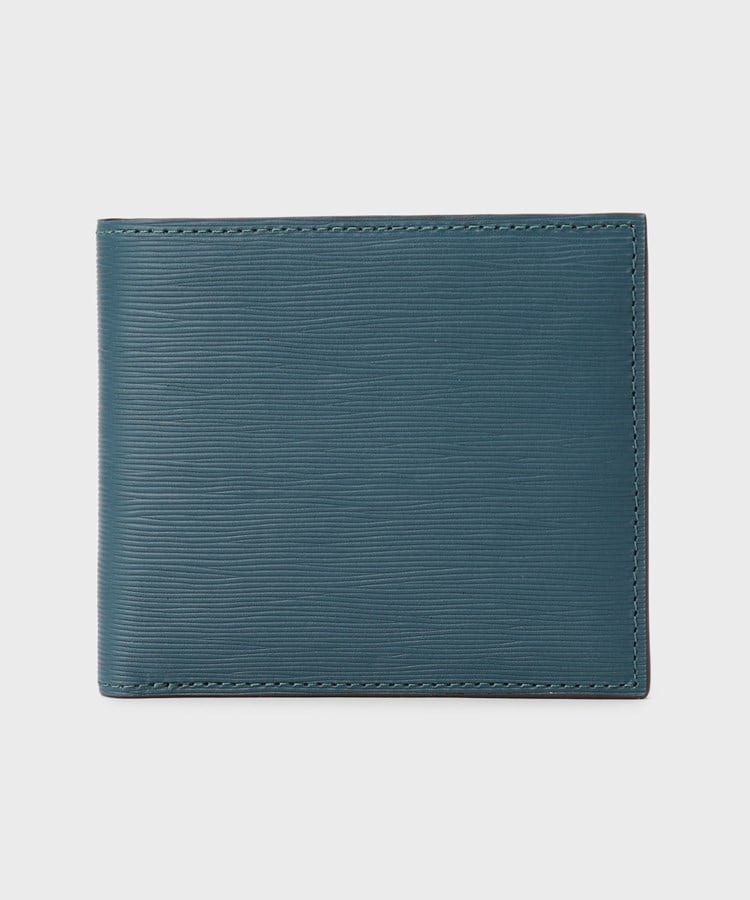 タケオキクチ(TAKEO KIKUCHI)の【NEW レザーリップルシリーズ】バイフォールド　ウォレット1