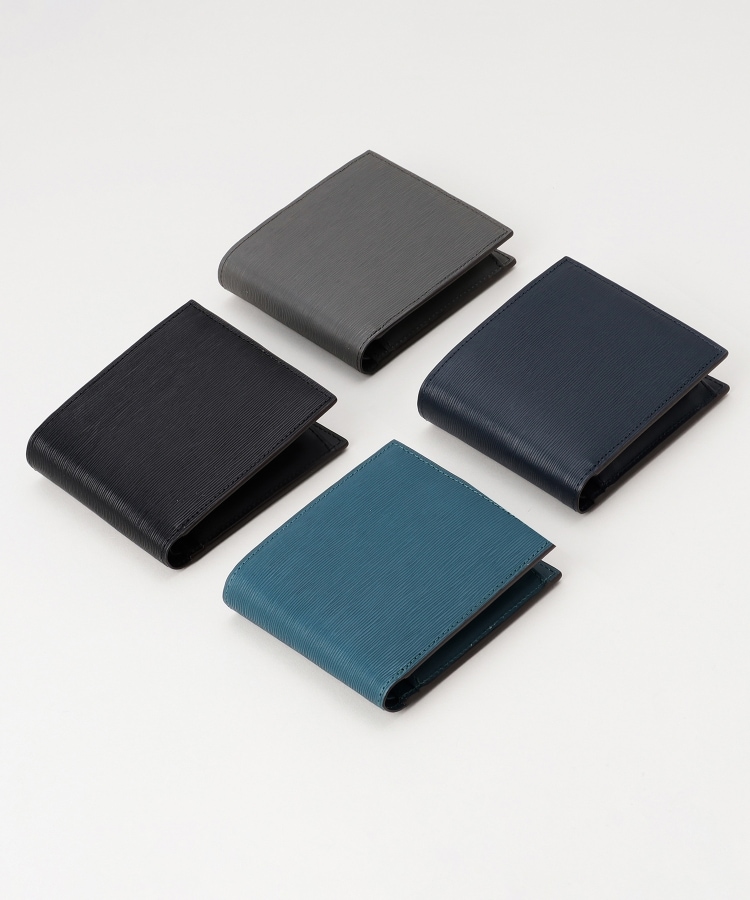 NEW レザーリップルシリーズ】バイフォールド ウォレット(財布 NEW レザーリップルシリーズ】バイフォールド ウォレット(財布