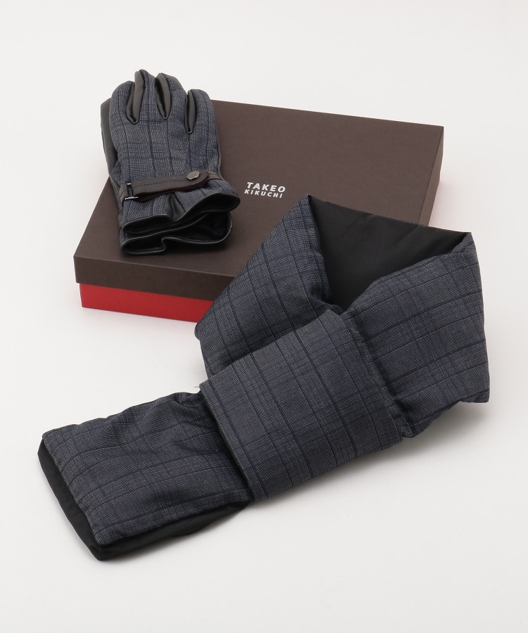 BOXセット】ダウンマフラー＆グローブ（その他） | TAKEO