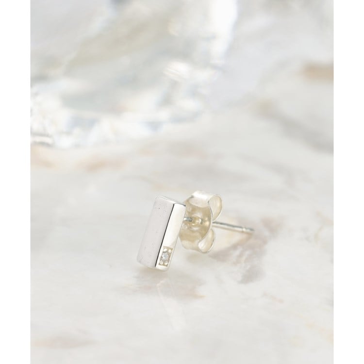タケオキクチ(TAKEO KIKUCHI)の【SILVER925】ジルコニア ピアス ピアス