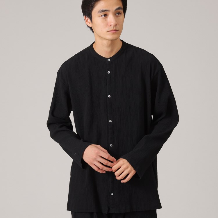 タケオキクチ(TAKEO KIKUCHI)の◆【ビワコットン】 Oni－バンドカラー長袖シャツ その他
