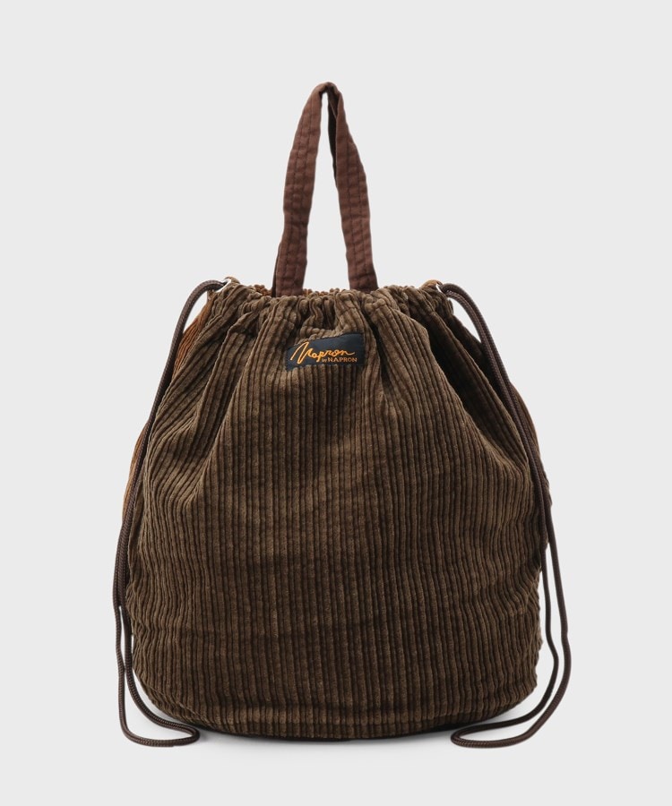 タケオキクチ(TAKEO KIKUCHI)の【NAPRON】CORDUROY PATIENTS BAG モカブラウン(042)