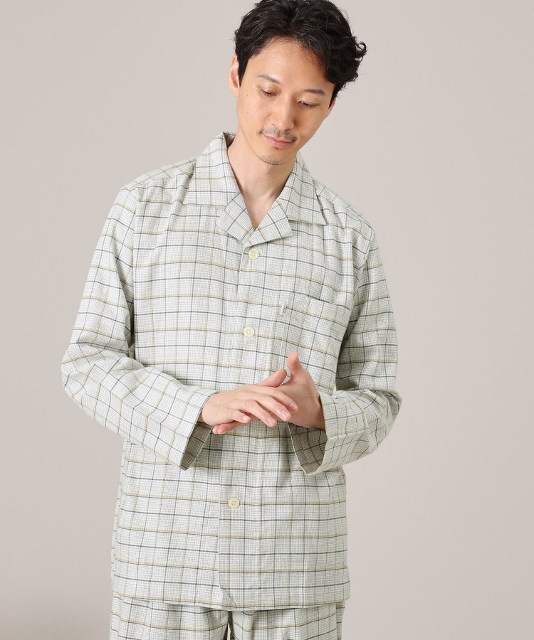 タケオキクチ(TAKEO KIKUCHI)のグレンチェック柄パジャマ4