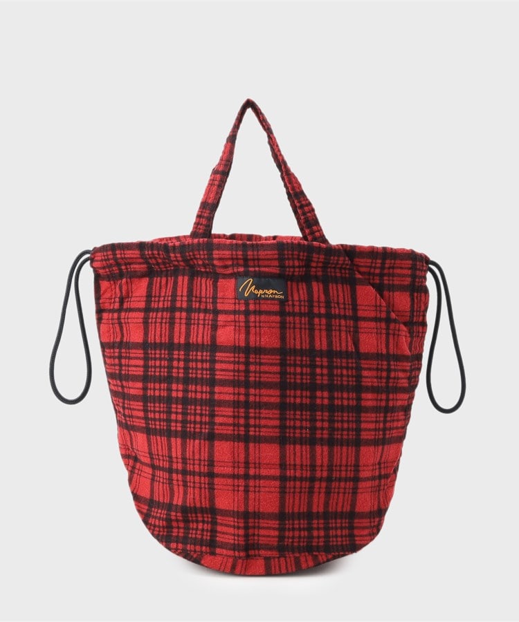 タケオキクチ(TAKEO KIKUCHI)の【NAPRON】CHECK PATIENTS BAG1