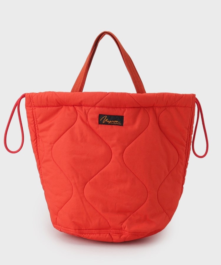 タケオキクチ(TAKEO KIKUCHI)の【NAPRON】QUILTING PATIENTS BAG レッド(061)