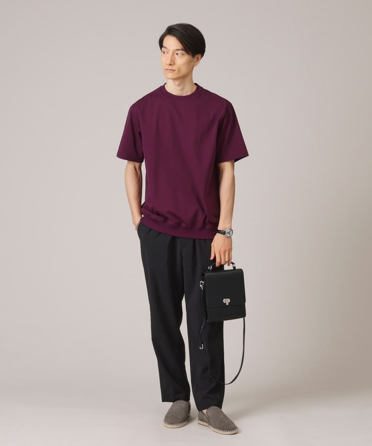 タケオキクチ(TAKEO KIKUCHI)の【2WAY】フラップ BOXショルダーバッグ20