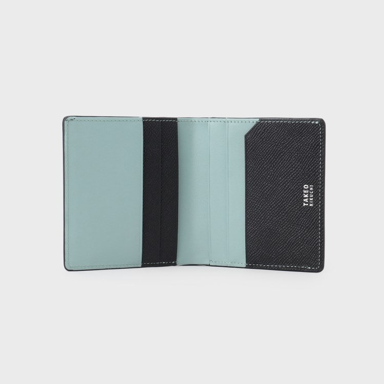 タケオキクチ(TAKEO KIKUCHI)のコンパクト バイカラー 2つ折り財布 財布