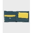 タケオキクチ(TAKEO KIKUCHI)のリップル Wステッチ 2つ折り財布 グリーン(022)