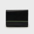 タケオキクチ(TAKEO KIKUCHI)のダブルタンニン アンティークコンパクト財布 グリーン(022)