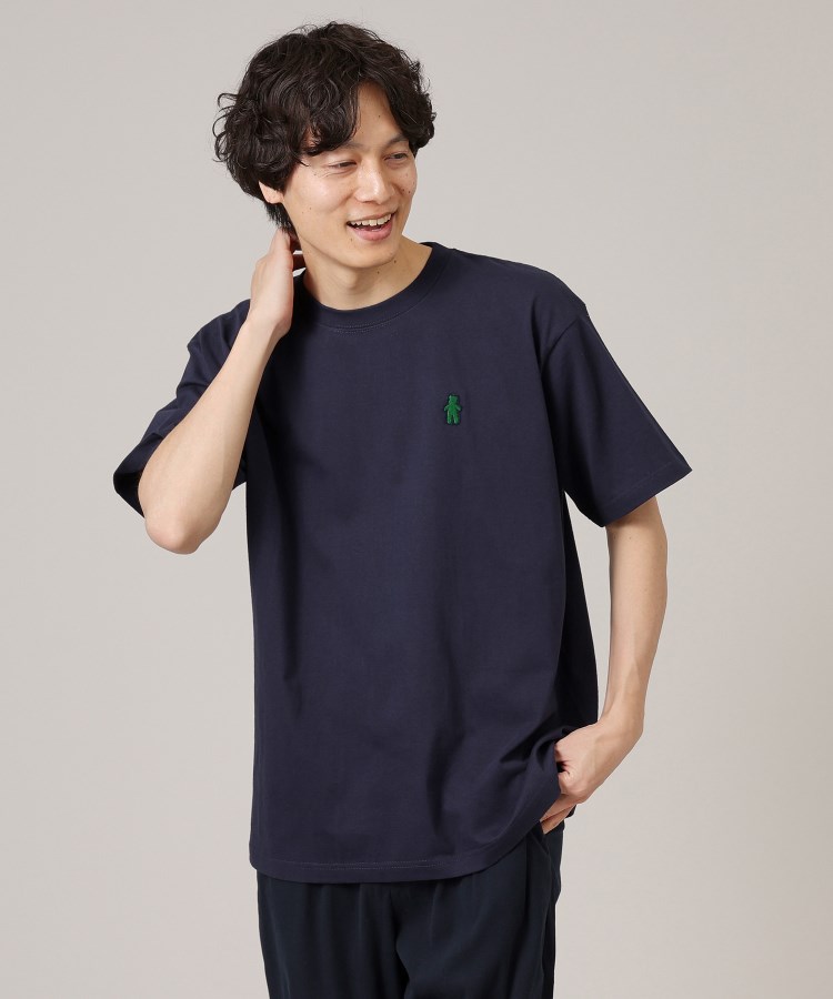 タケオキクチ(TAKEO KIKUCHI)の◆【KATO｀ BASIC】 BEARスTシャツ ブルー(093)