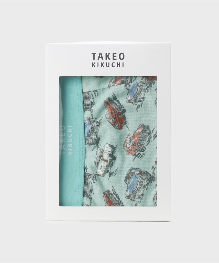タケオキクチ(TAKEO KIKUCHI)の【日本製】クラッシックカー柄 ボクサーパンツ9