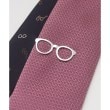 タケオキクチ(TAKEO KIKUCHI)の【BOXセット／限定】メガネモチーフ ネクタイ＆タイバー セット16