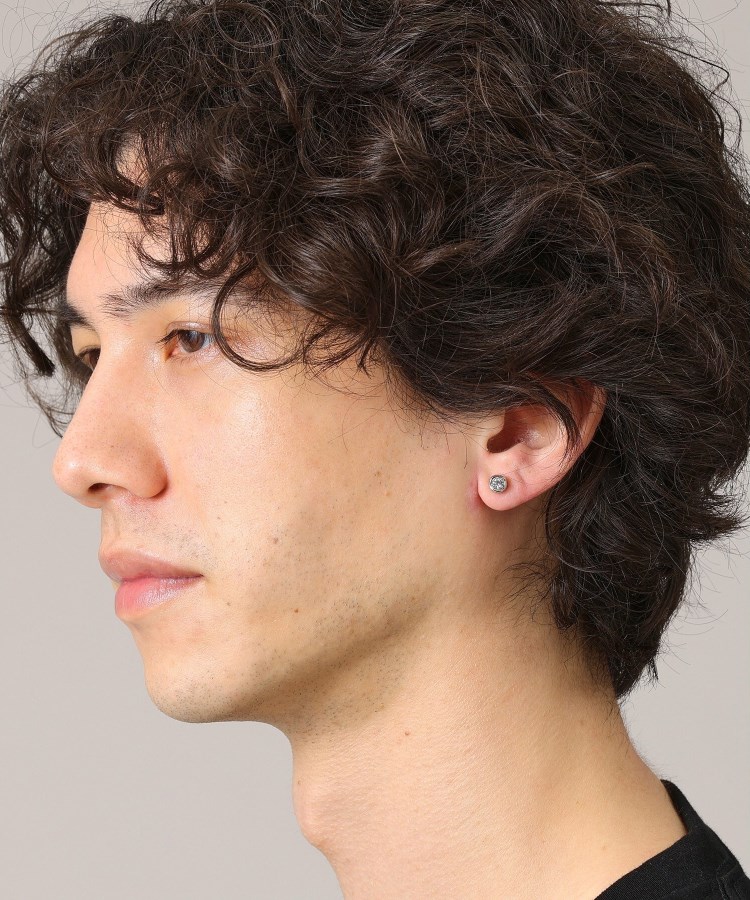 タケオキクチ(TAKEO KIKUCHI)のアンビエント ウェーブ クリスタルピアス10