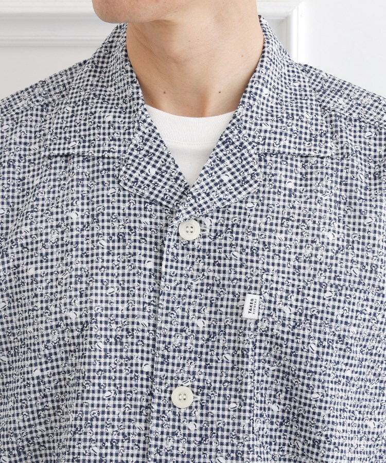 タケオキクチ(TAKEO KIKUCHI)の【MADE IN JAPAN】 フラワー＆ハット柄 テーラードパジャマ6