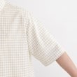 タケオキクチ(TAKEO KIKUCHI)の【LIMITED】ワンポイント刺繍 綿麻チェック 半袖シャツ6
