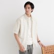 タケオキクチ(TAKEO KIKUCHI)の【LIMITED】ワンポイント刺繍 綿麻チェック 半袖シャツ14