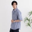 タケオキクチ(TAKEO KIKUCHI)の【LIMITED】ワンポイント刺繍 綿麻チェック 半袖シャツ22