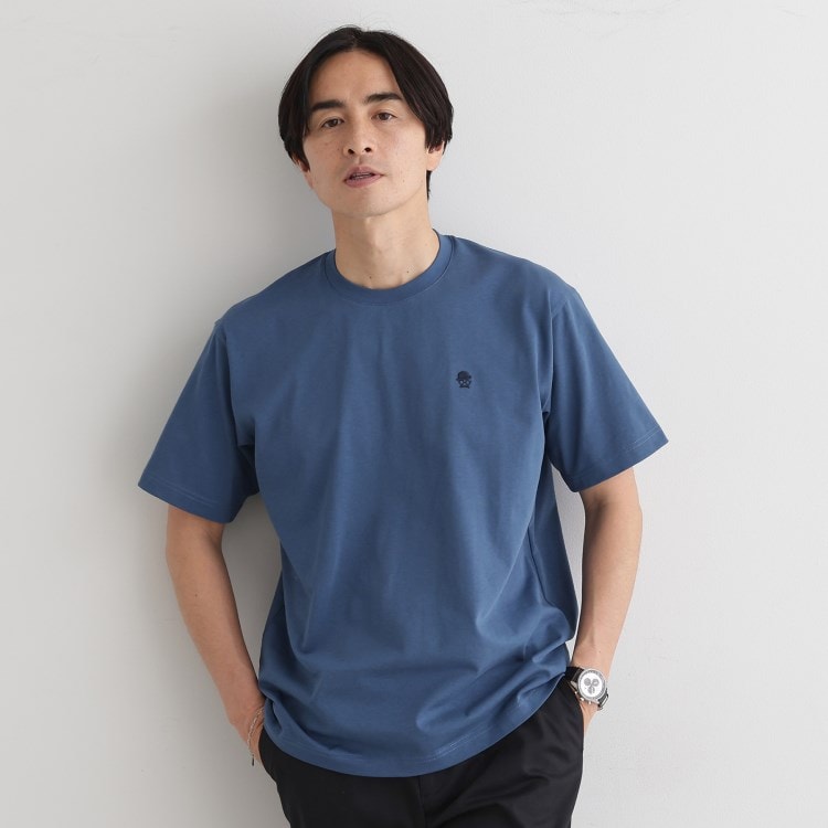 タケオキクチ(TAKEO KIKUCHI)の【LIMITED】ワンポイント刺繍 半袖Tシャツ Ｔシャツ