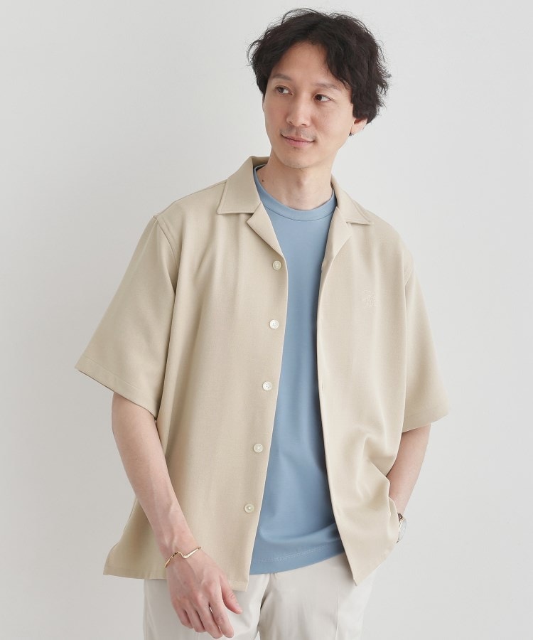 タケオキクチ(TAKEO KIKUCHI)の【LIMITED】ハンドライティングロゴ 1ポイントジャージ半袖シャツ14