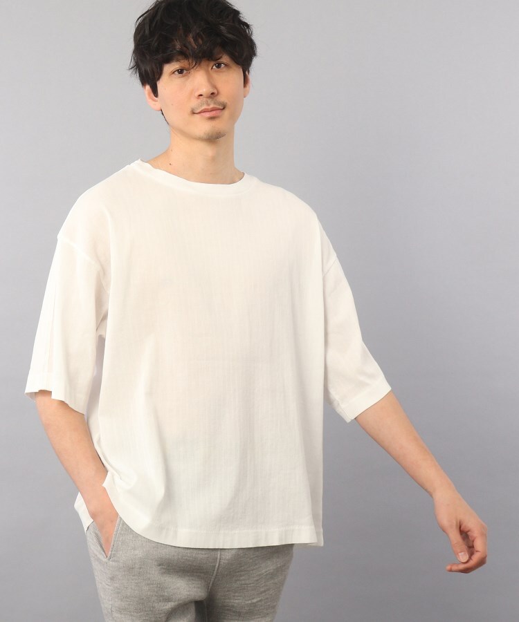 タケオキクチ(TAKEO KIKUCHI)の◆【ビワコットン】 ビッグTシャツ4