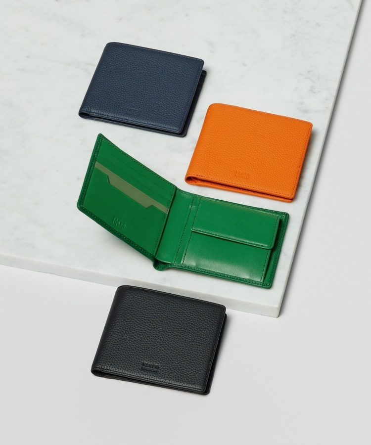 STANDARD】ソフトレザー 二つ折り財布（財布） | TAKEO KIKUCHI