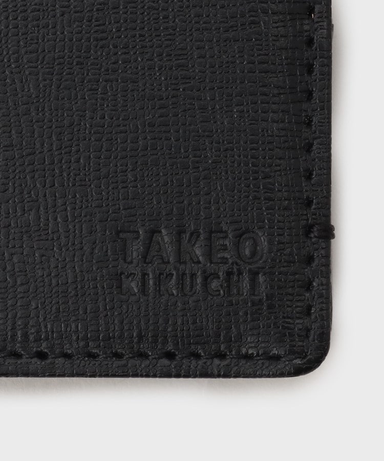 タケオキクチ(TAKEO KIKUCHI)の配色型押しレザー2つ折り財布9