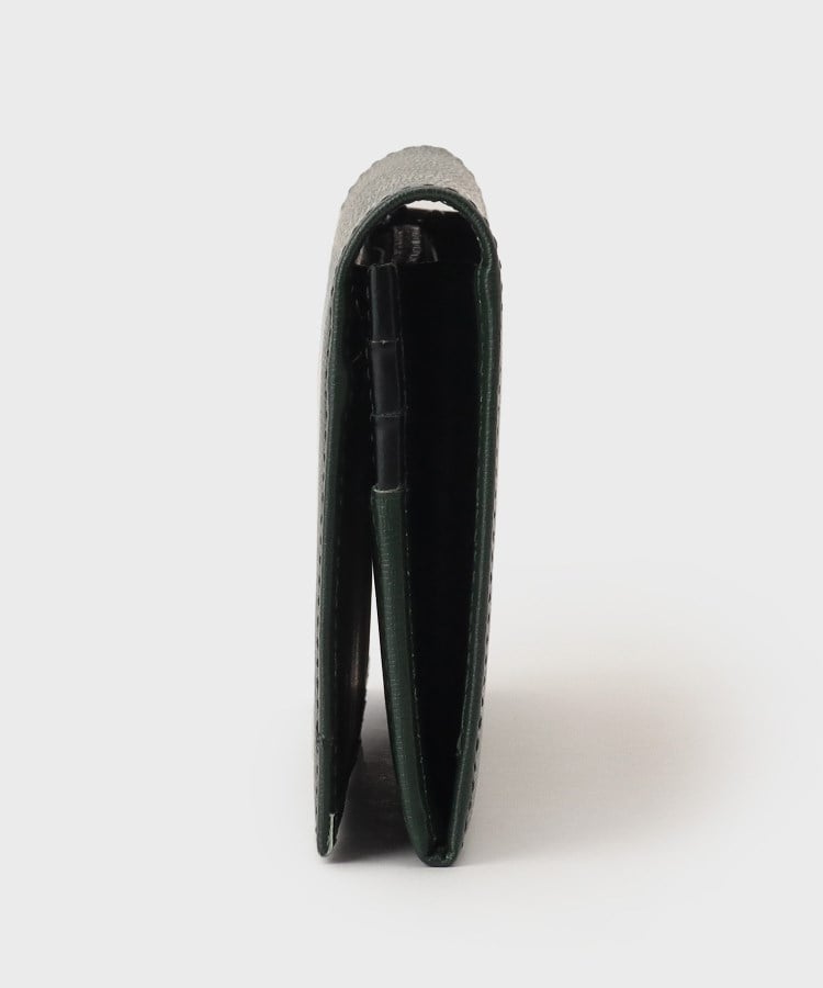 タケオキクチ(TAKEO KIKUCHI)の配色型押しレザー長財布11