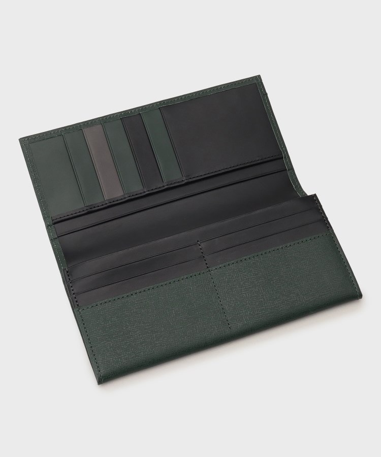 タケオキクチ(TAKEO KIKUCHI)の配色型押しレザー長財布13