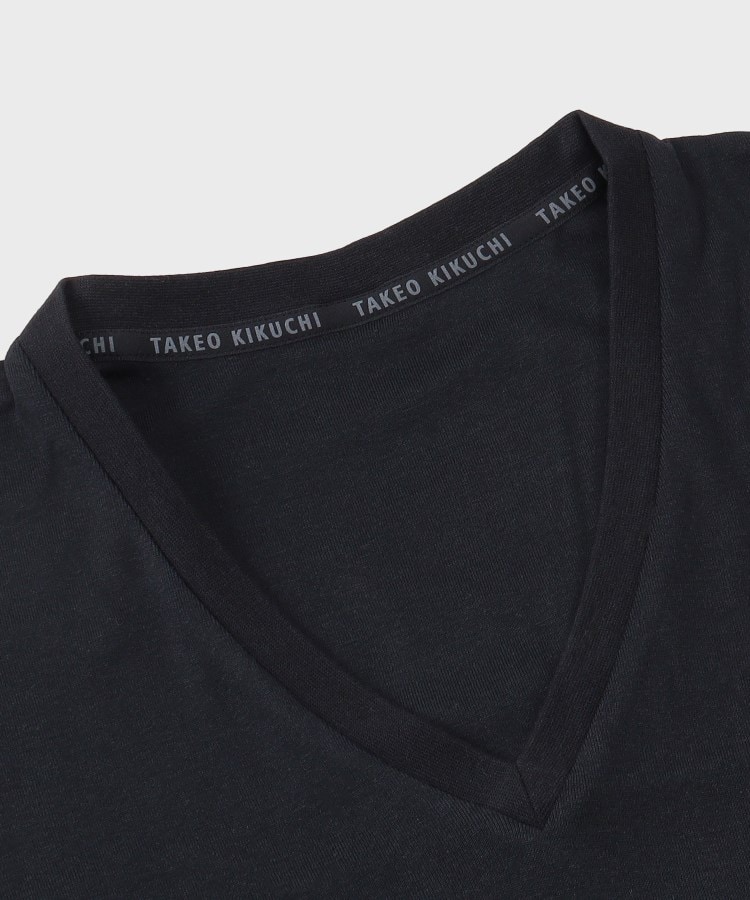 タケオキクチ(TAKEO KIKUCHI)の【MADE IN JAPAN】ベーシック半袖VネックTシャツ14