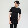 タケオキクチ(TAKEO KIKUCHI)の【MADE IN　JAPAN】ベーシック　半袖クルーネック Tシャツ ブラック(019)