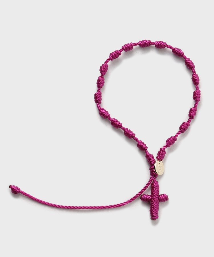 タケオキクチ(TAKEO KIKUCHI)の【OJO DE MEX】Mexican Rosario Bracelet Purple(080)