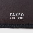 タケオキクチ(TAKEO KIKUCHI)のイタリアンブラックレザー 2つ折り財布11
