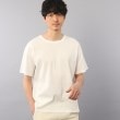 タケオキクチ(TAKEO KIKUCHI)の【ビワコットン】 レギュラーTシャツ ホワイト(001)