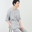 タケオキクチ(TAKEO KIKUCHI)の◆【ビワコットン】キーネックTシャツ by Kazuto Kobayashi グレー(012)