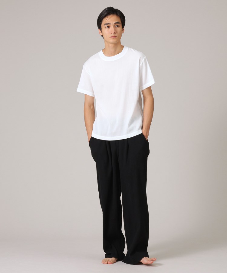 タケオキクチ(TAKEO KIKUCHI)の◆【ビワコットン】クルーネック 5分袖Tシャツ4