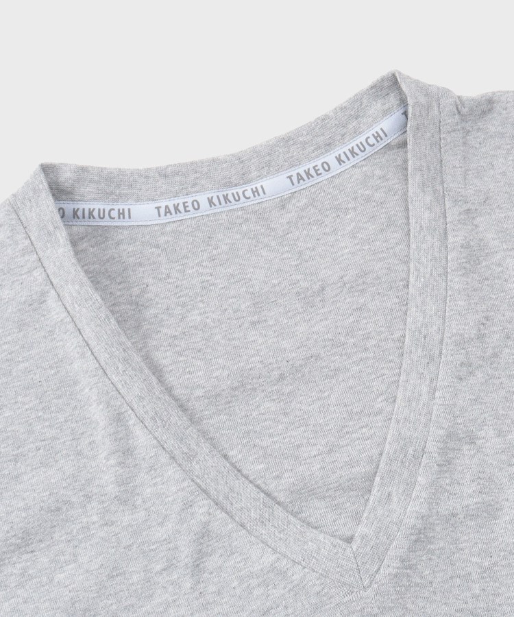 タケオキクチ(TAKEO KIKUCHI)のベーシック半袖VネックTシャツ13