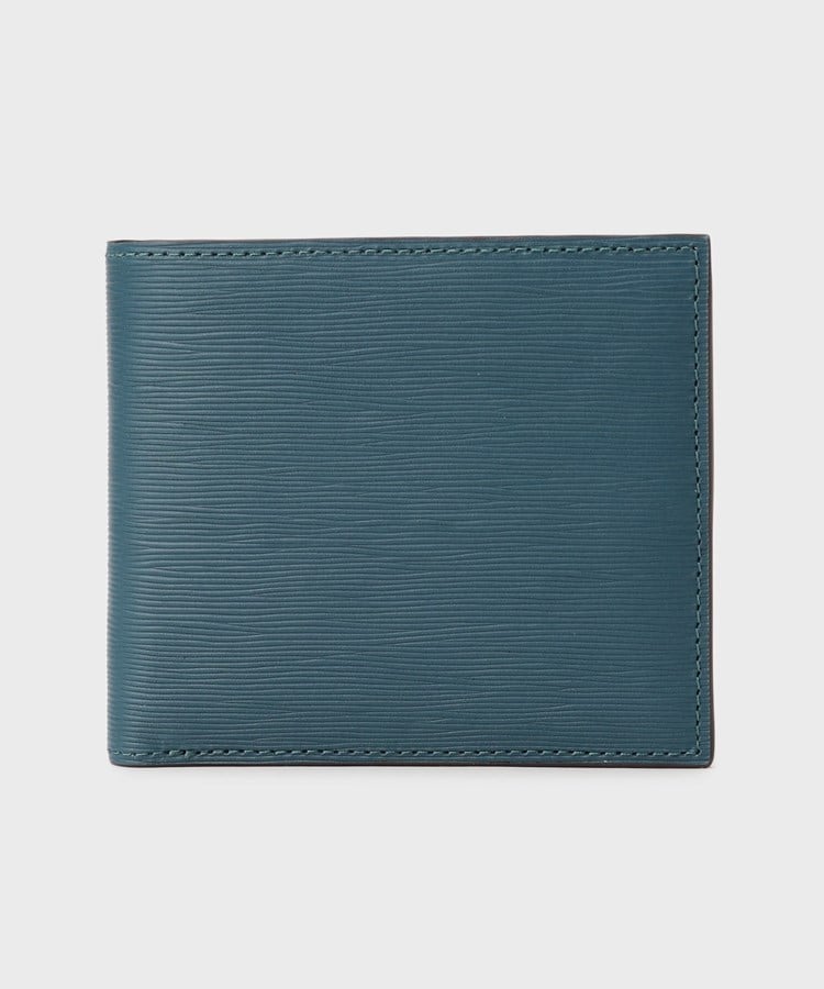 タケオキクチ(TAKEO KIKUCHI)の【NEW レザーリップルシリーズ】バイフォールド ウォレット1
